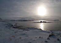 Ice over Andøya